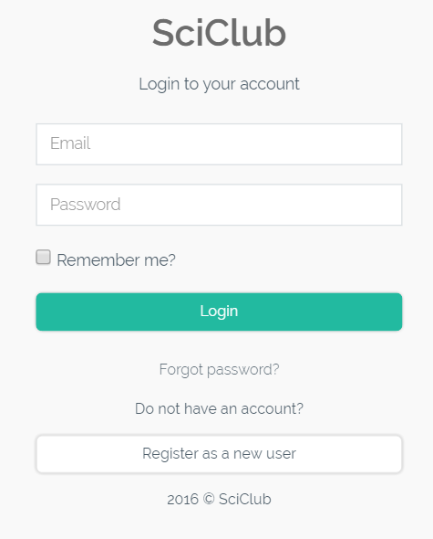 صفحه ورود به حساب کاربری